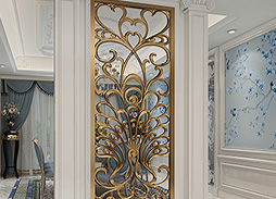 不銹鋼屏風能讓小戶型更有空間感